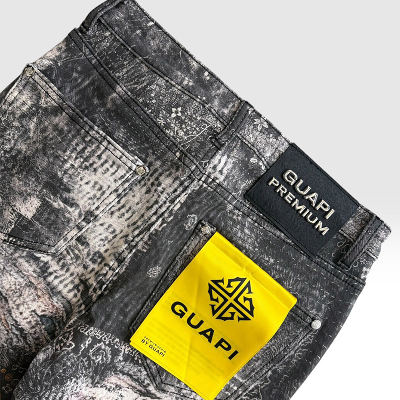 HAKAI SPIDER DENIM -BLACK-