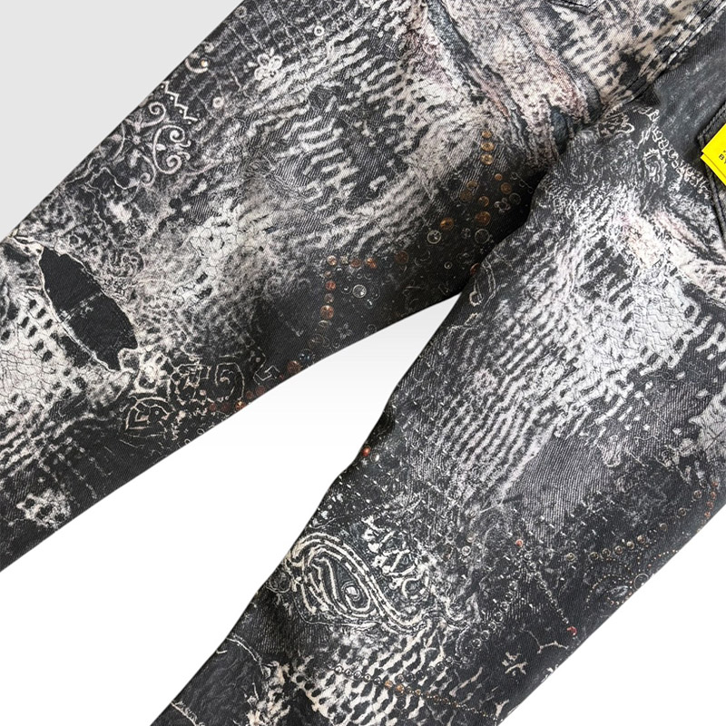 HAKAI SPIDER DENIM -BLACK-