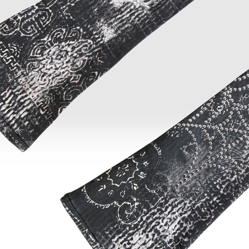 HAKAI SPIDER DENIM -BLACK-