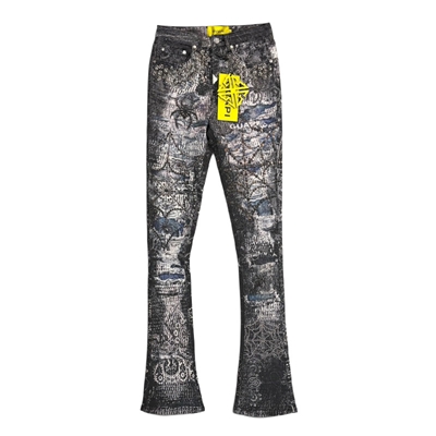 HAKAI SPIDER DENIM -BLACK-