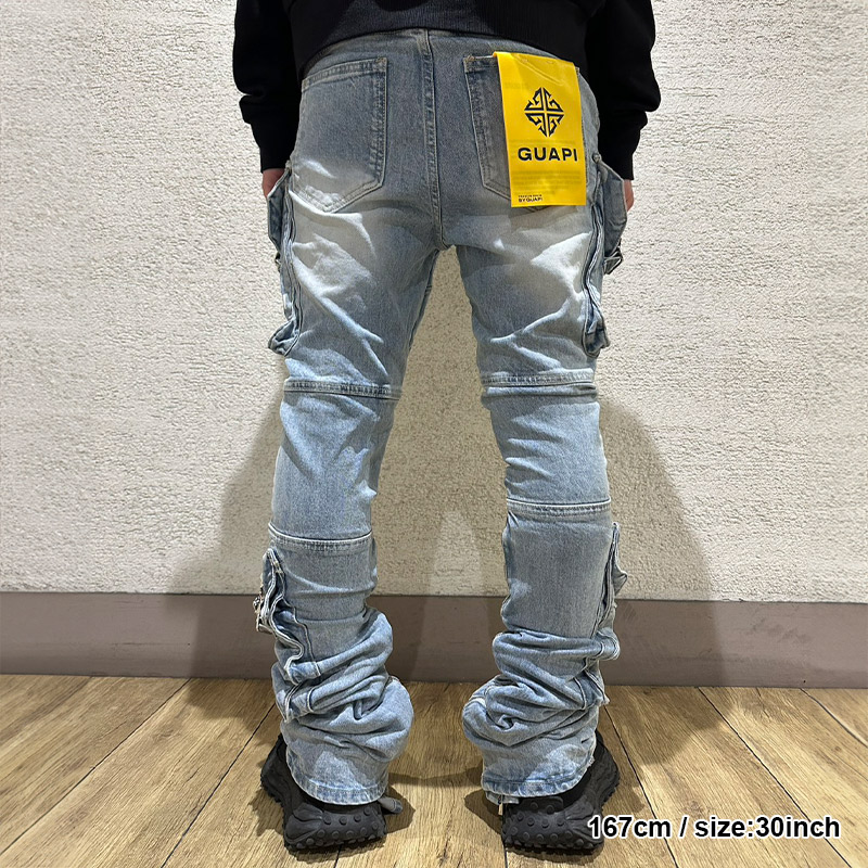 AQUA BLACK OPS DENIM -LIGHT BLUE-