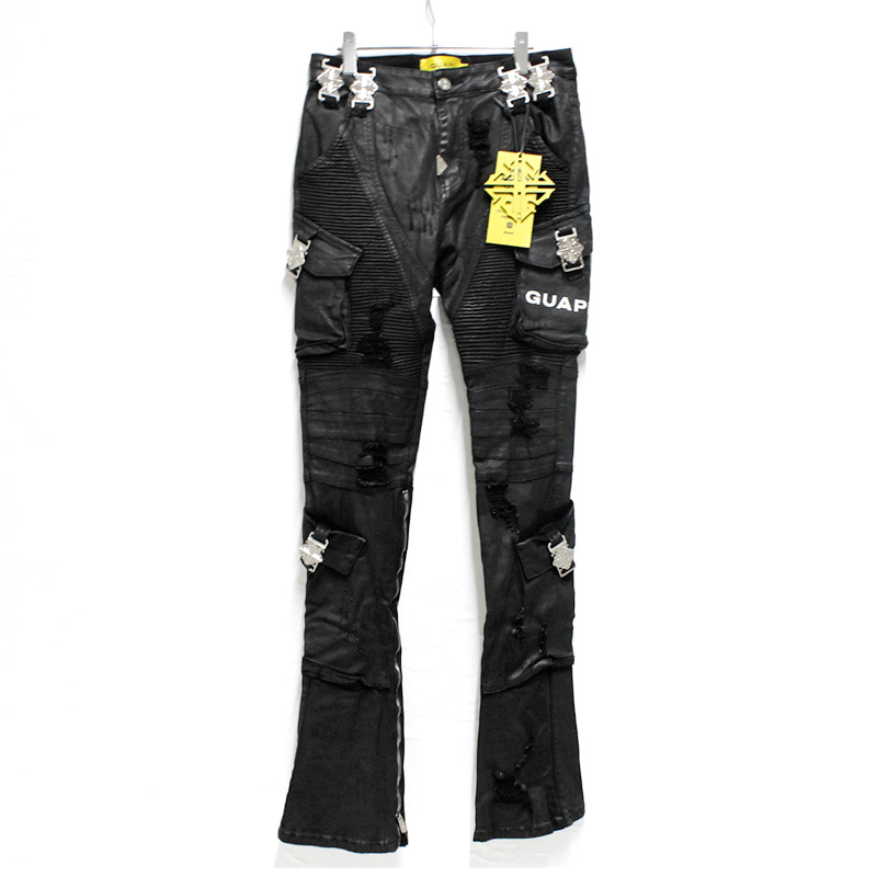 BLACK OPS WAXED DENIM -BLACK-