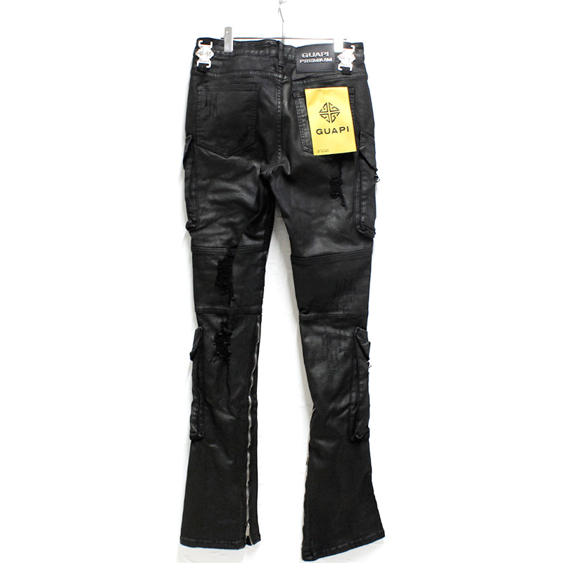 BLACK OPS WAXED DENIM -BLACK-