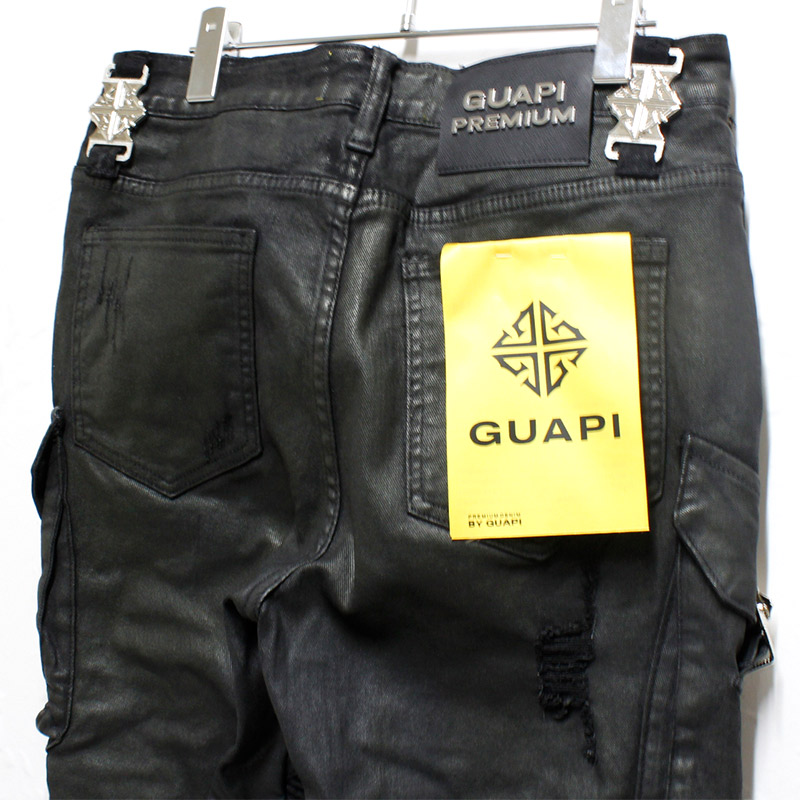 BLACK OPS WAXED DENIM -BLACK-