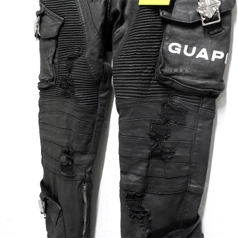 BLACK OPS WAXED DENIM -BLACK-