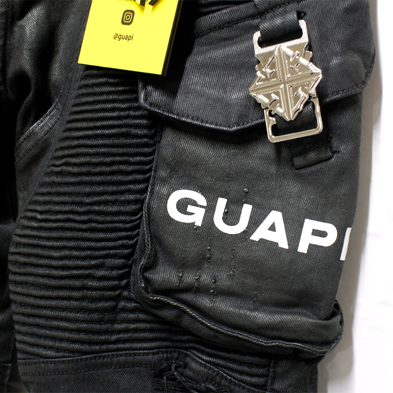 BLACK OPS WAXED DENIM -BLACK-