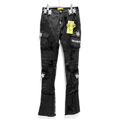 BLACK OPS WAXED DENIM -BLACK-