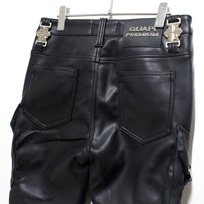 BLACK OPS LEATHER PANTS -BLACK-