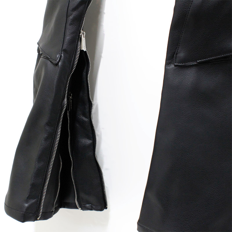 BLACK OPS LEATHER PANTS -BLACK-