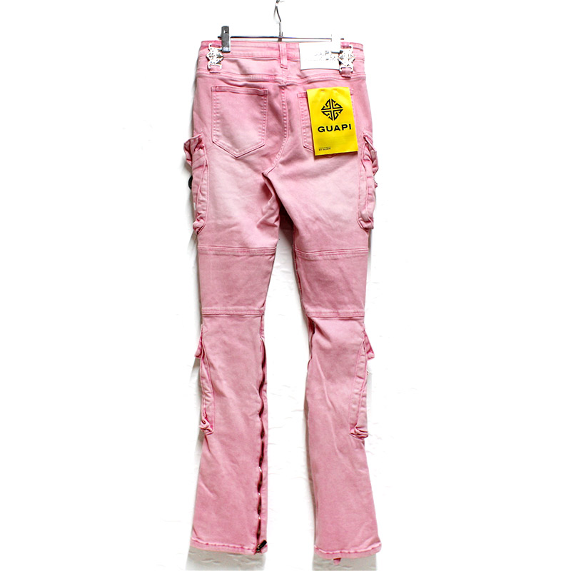 FRENCH ROSE BLACK OPS DENIM -PINK-