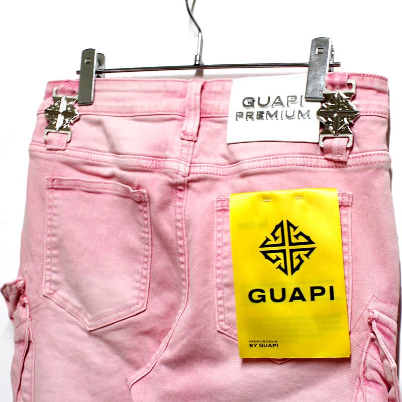 FRENCH ROSE BLACK OPS DENIM -PINK-