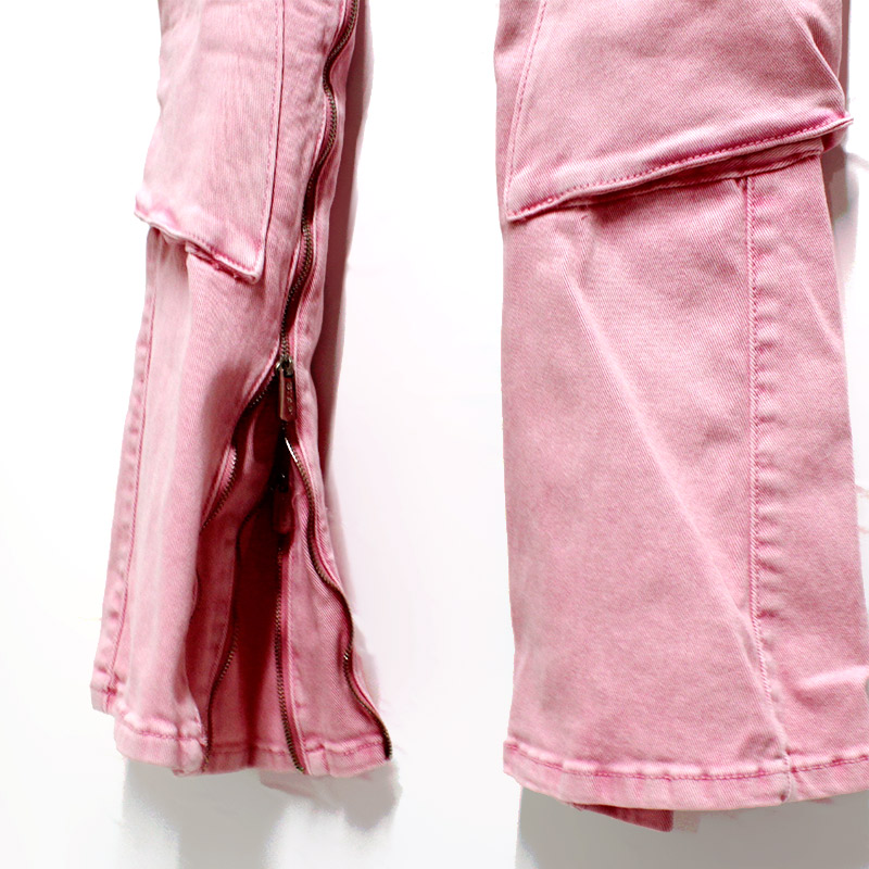 FRENCH ROSE BLACK OPS DENIM -PINK-