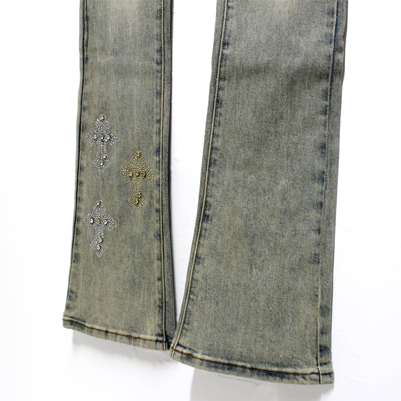 FADED CROSS DENIM V2 -W.INDIGO-