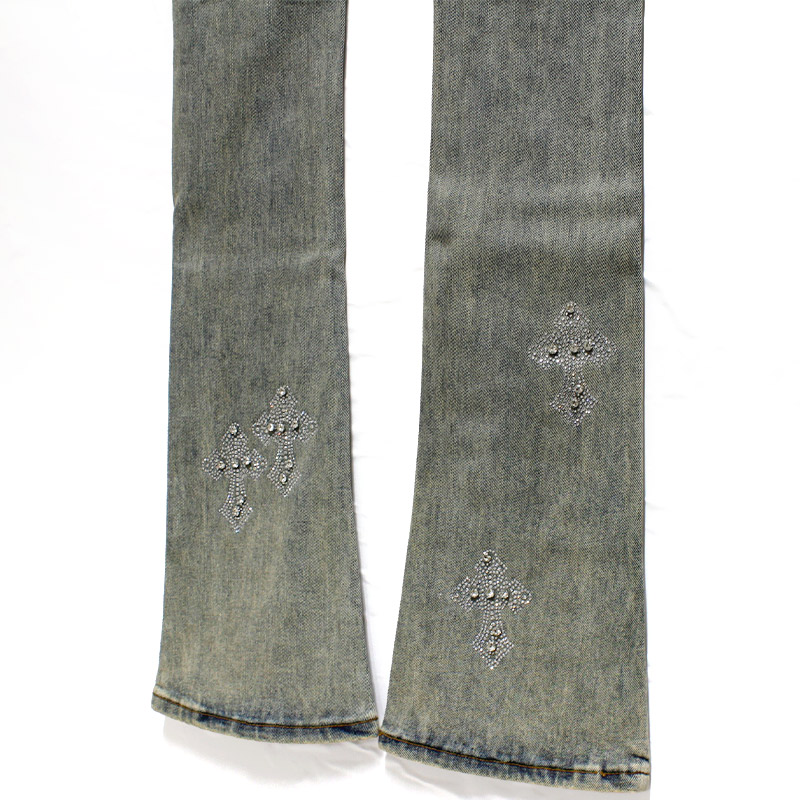 FADED CROSS DENIM V2 -W.INDIGO-