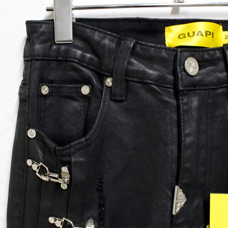 OBSIDIAN BLACK AVATION CLASP DENIM -BLACK-