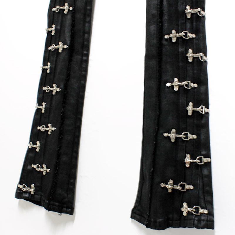 OBSIDIAN BLACK AVATION CLASP DENIM -BLACK-