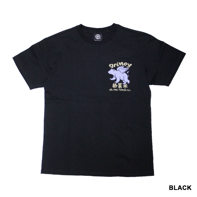 CONCREAT JUNGLE WE ARE ABOVE ALL REGULAR TEE -2.COLOR-