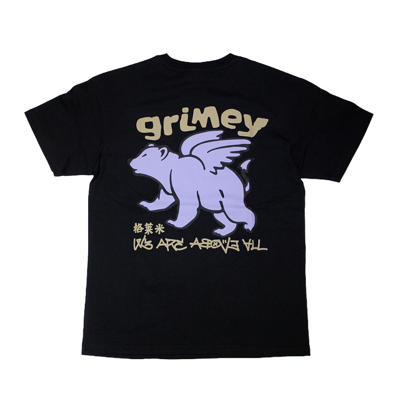 CONCREAT JUNGLE WE ARE ABOVE ALL REGULAR TEE -2.COLOR-