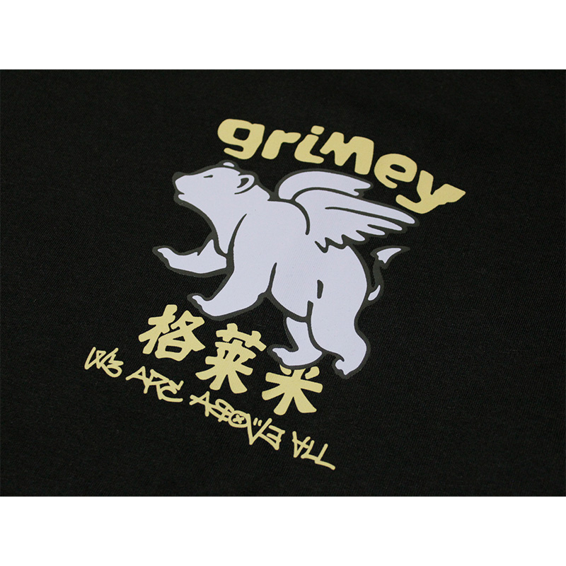 CONCREAT JUNGLE WE ARE ABOVE ALL REGULAR TEE -2.COLOR-