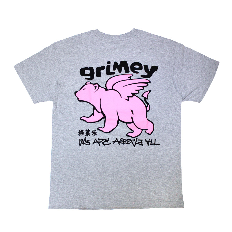 CONCREAT JUNGLE WE ARE ABOVE ALL REGULAR TEE -2.COLOR-