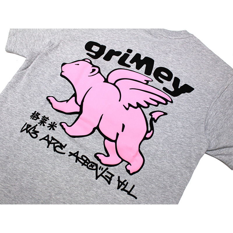 CONCREAT JUNGLE WE ARE ABOVE ALL REGULAR TEE -2.COLOR-