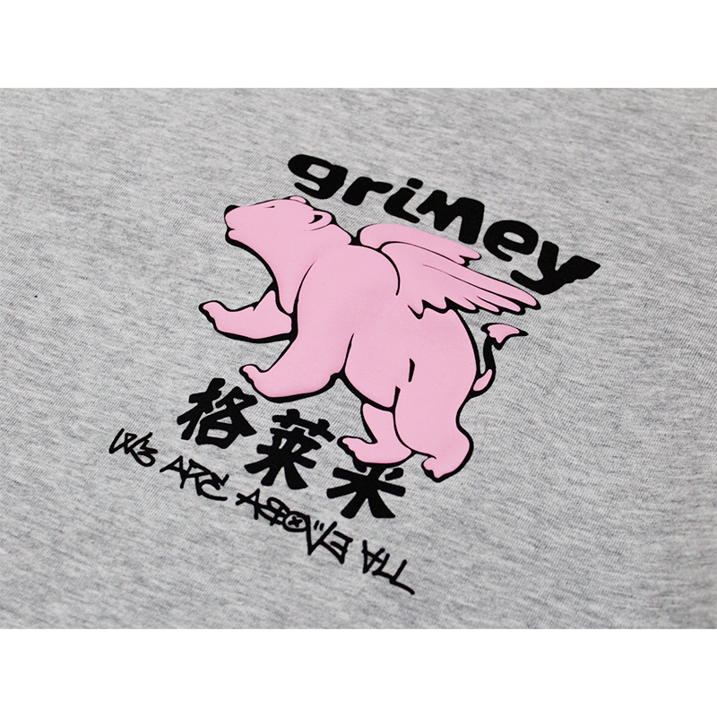 CONCREAT JUNGLE WE ARE ABOVE ALL REGULAR TEE -2.COLOR-