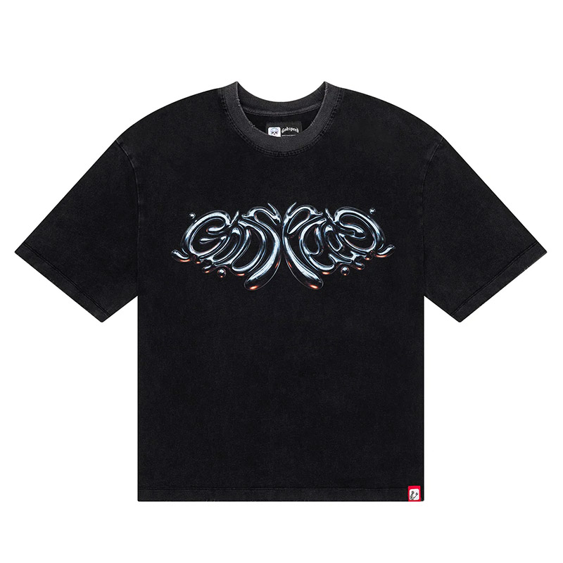 MERCURY LOGO T-SHIRT -W.BLACK-
