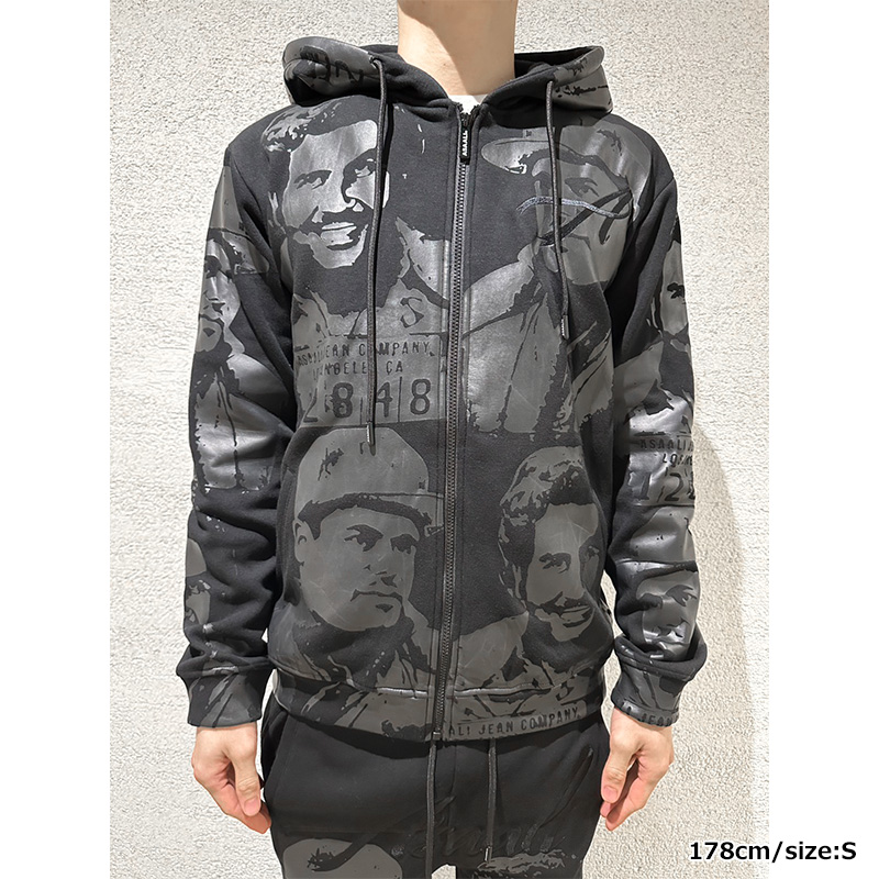 OREO CARTEL HOODIE -BLACK×WHITE-