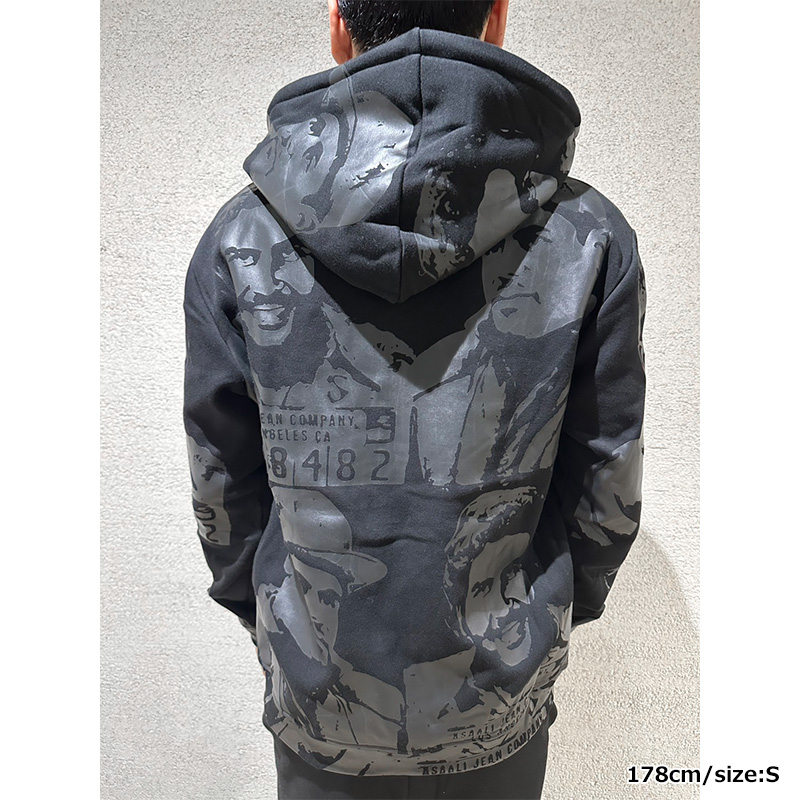 OREO CARTEL HOODIE -BLACK×BLACK-