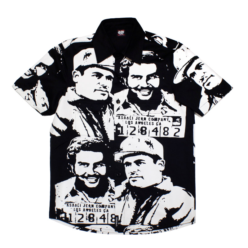 OREO CARTEL WORL SHIRTS -BLACK×WHITE-