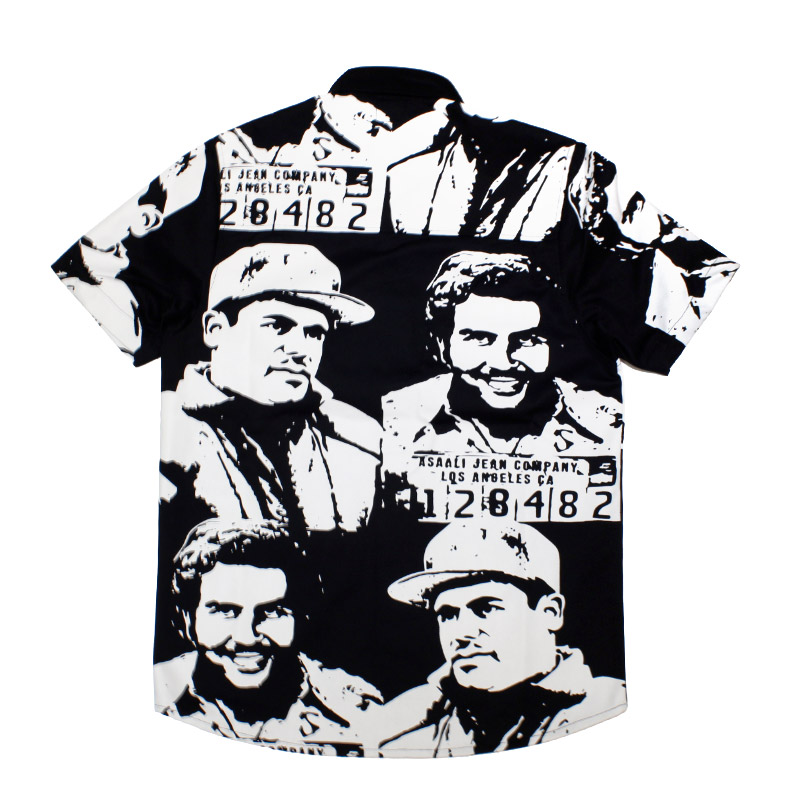 OREO CARTEL WORL SHIRTS -BLACK×WHITE-