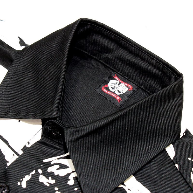 OREO CARTEL WORL SHIRTS -BLACK×WHITE-