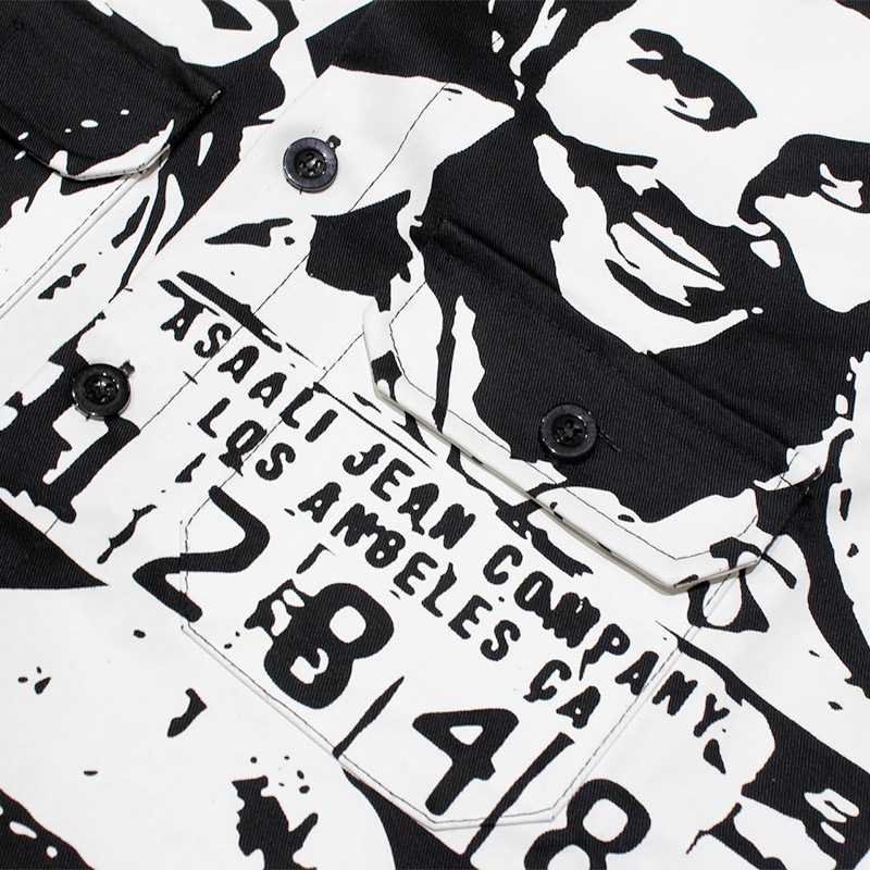 OREO CARTEL WORL SHIRTS -BLACK×WHITE-