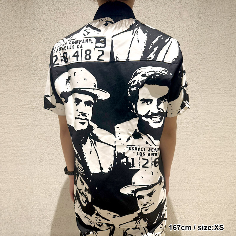 OREO CARTEL WORL SHIRTS -BLACK×WHITE-