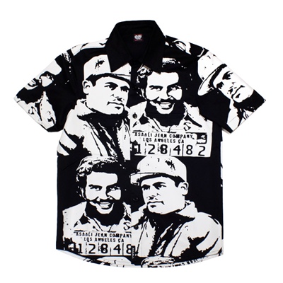 OREO CARTEL WORL SHIRTS -BLACK×WHITE-