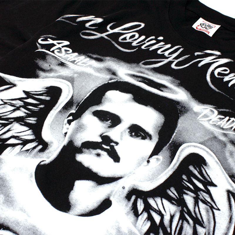 DEADHOMIES IN LIVING MEMORY EL MENCHO T-SHIRT -BLACK-