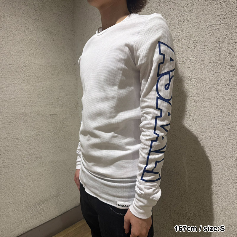 ASAALI THERMAL -WHITE×BLUE-