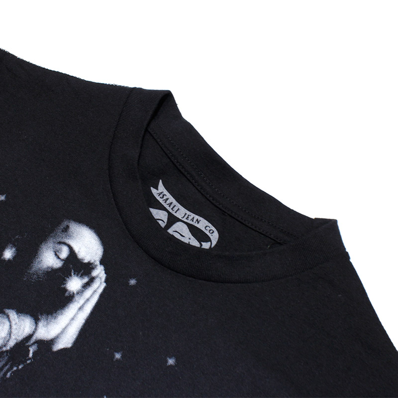 BRAVO THE BAGCHASER ASAALI CITY OF LA T-SHIRT -BLACK-