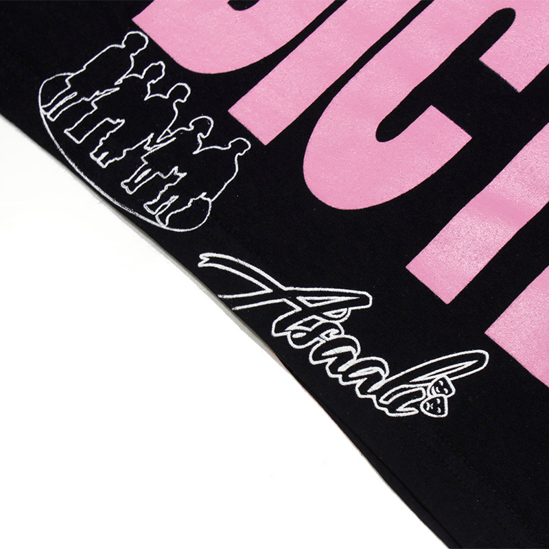 FNF LINDSEY T-SHIRT -BLACK-