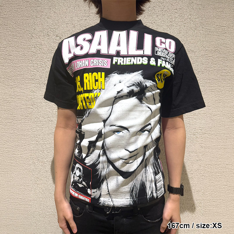 FNF LINDSEY T-SHIRT -BLACK-