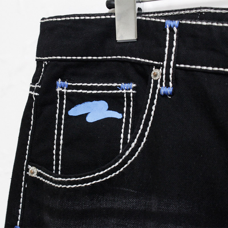 OG BLACK CARTEL DENIM BLUE -BLACK-
