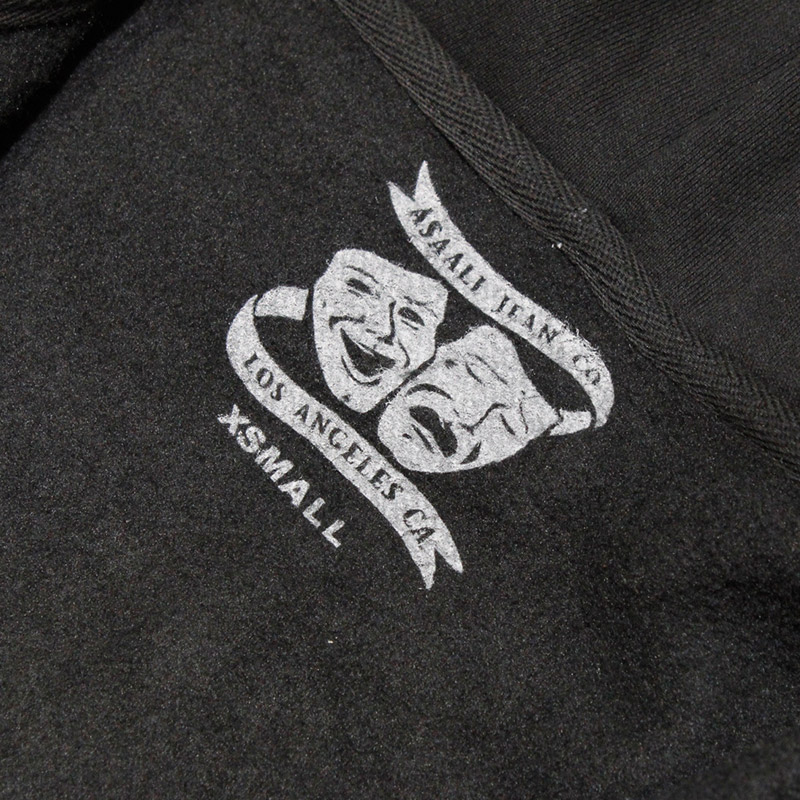 BRAVO THE BAGCHASER X ASAALI SHIELD ZIP UP -BLACK-