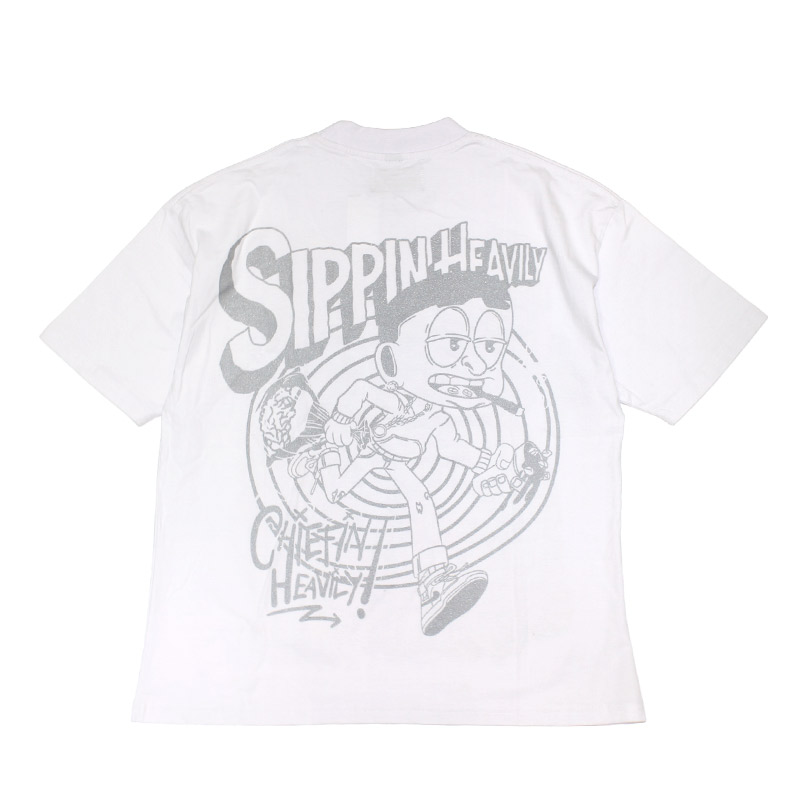 STINCN T-SHIRT -WHITE-