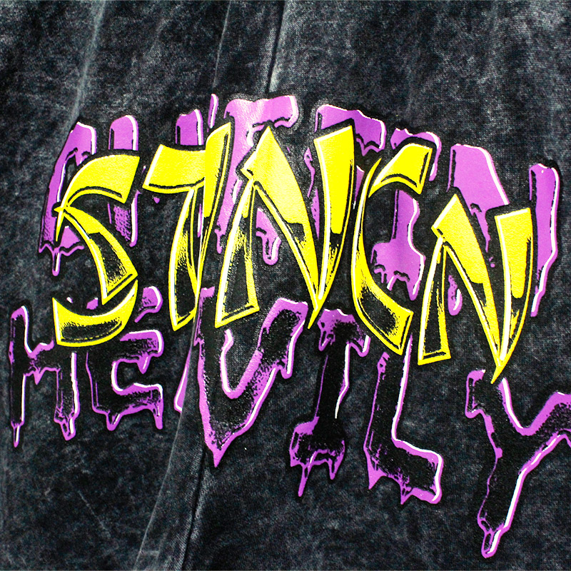 STINCN SWEAT PANTS -BLACK-