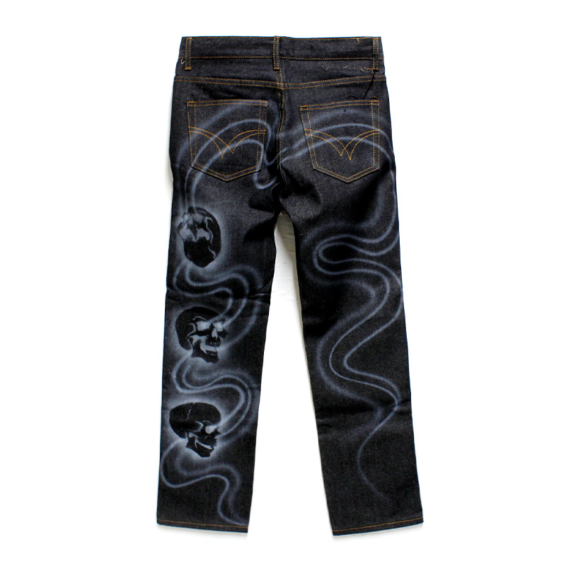 AIR BRUSH DENIM PANTS