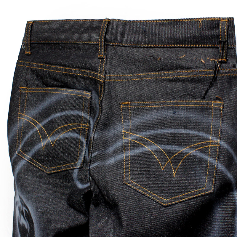 AIR BRUSH DENIM PANTS
