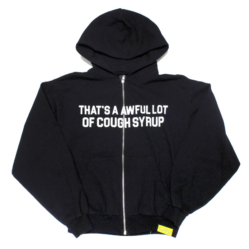 CLASSIC ZIP HOODIE -BLACK-
