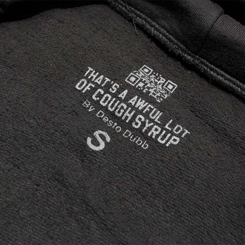 CLASSIC ZIP HOODIE -BLACK-