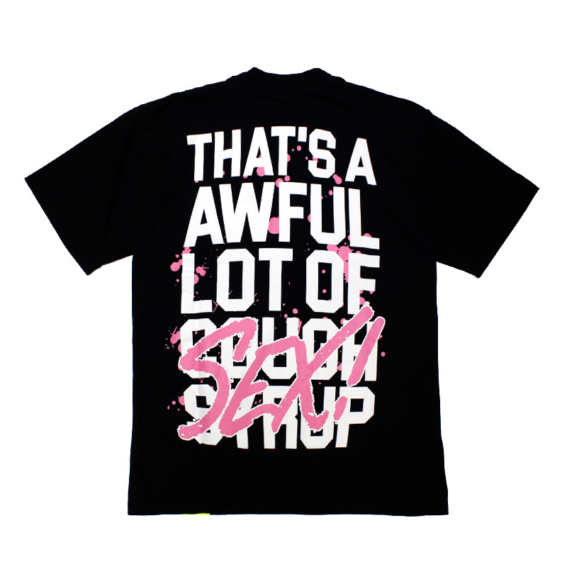 AWFUL LOT OF SEX TEE -BLACK-