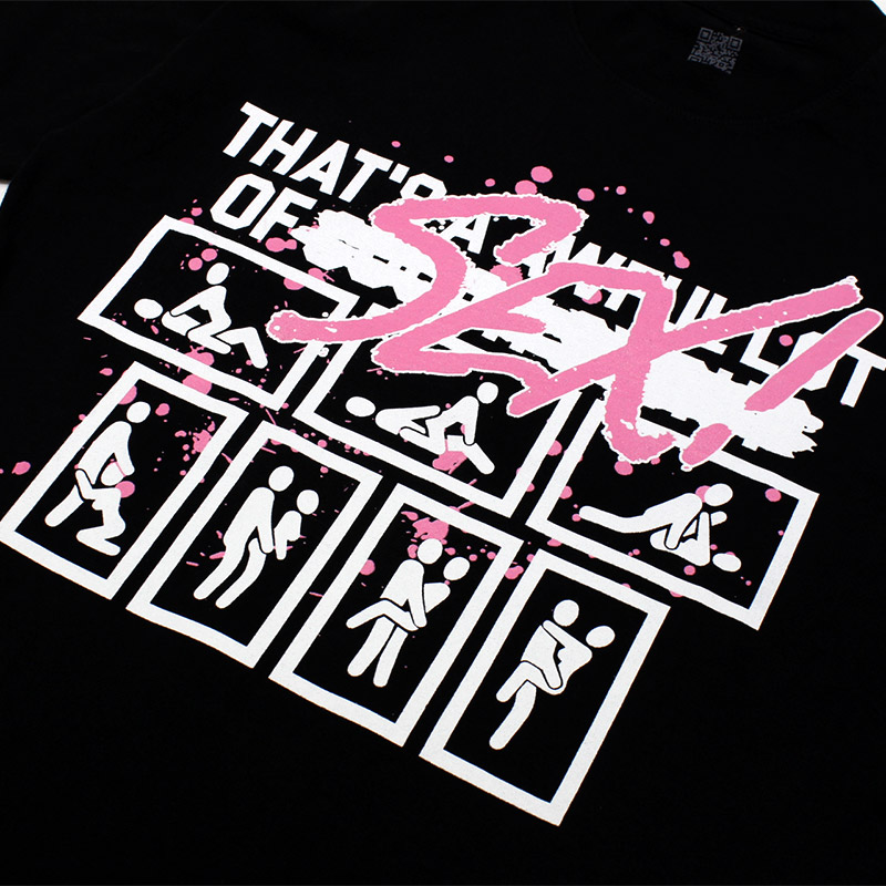 AWFUL LOT OF SEX TEE -BLACK-